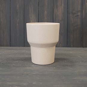 Earthy Natural Bamboo Minimalist Orchid Pot (13cm) detail page